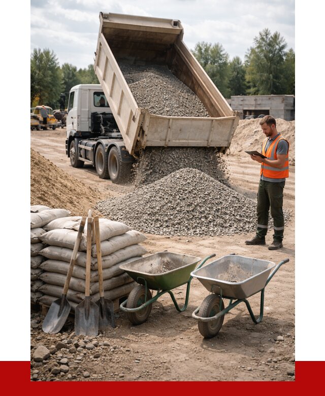 Доставка нерудных материалов в Белгороде от 1246 руб. | ПРОНЕРУДБлг