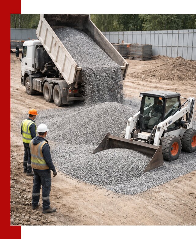 Доставка и продажа гранитного щебня фракции 0-5 в Белгороде