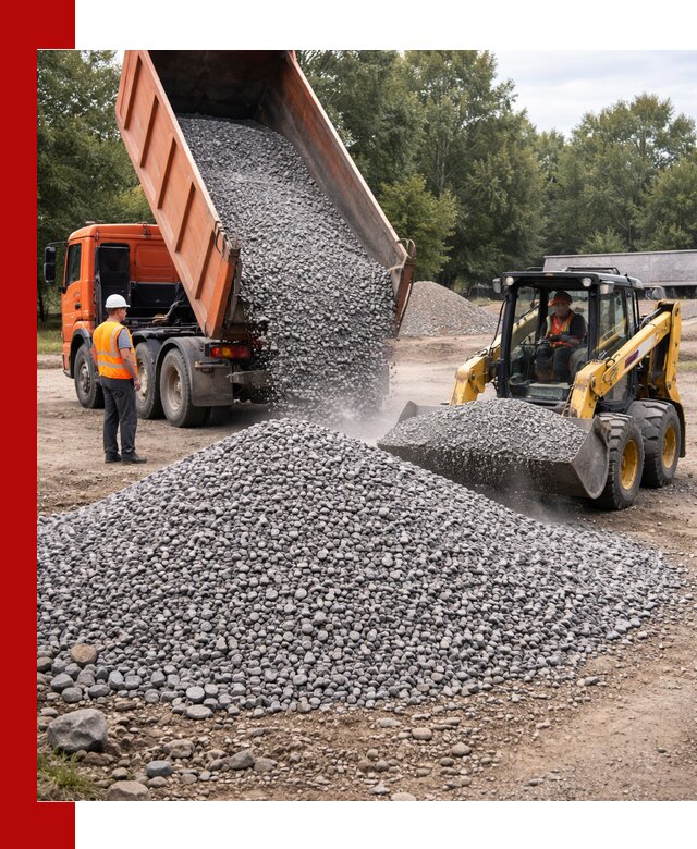 Купить гранитный щебень фракции 5–10 в Белгороде с доставкой