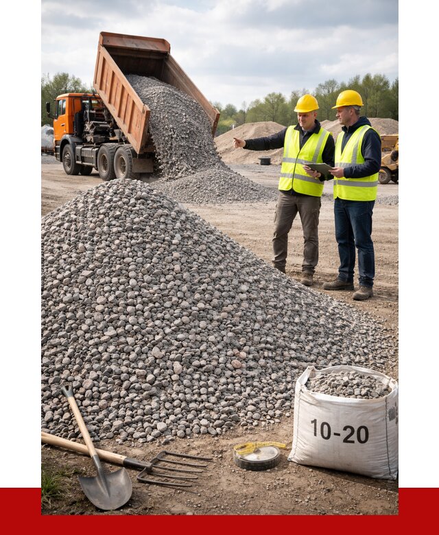 Гранитный щебень фракция 10-20 в Белгороде от 4363 руб.|ПРОНЕРУДБлг
