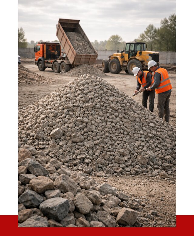 Гранитный щебень фракция 40-70 в Белгороде от 2597 руб ПРОНЕРУДБлг