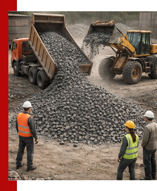 Щебень габбро-диабаз фракция 40–70 доставка в Белгороде