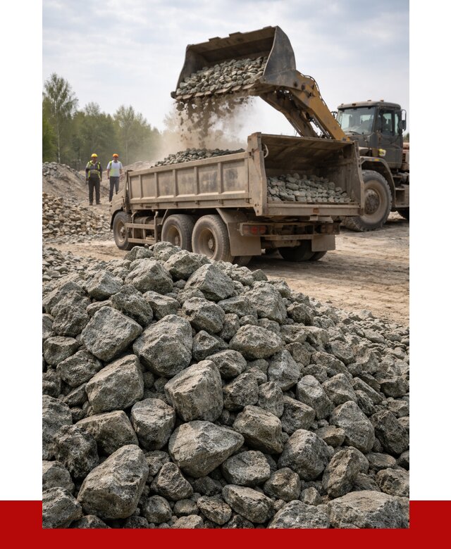 Щебень габбро диабаз фракция 70-150 в Белгороде от 2908 р.|ПРОНЕРУДБлг