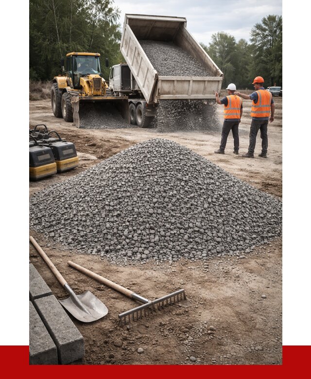Гравийный щебень купить в Белгороде от 2285 р. ПРОНЕРУДБлг