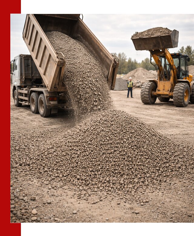 Гравийный щебень фракция 3–10 с доставкой в Белгороде