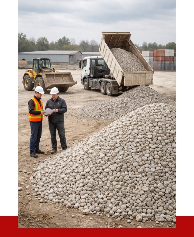 Известняковый щебень в Белгороде от 1454 р. доставка | ПРОНЕРУДБлг