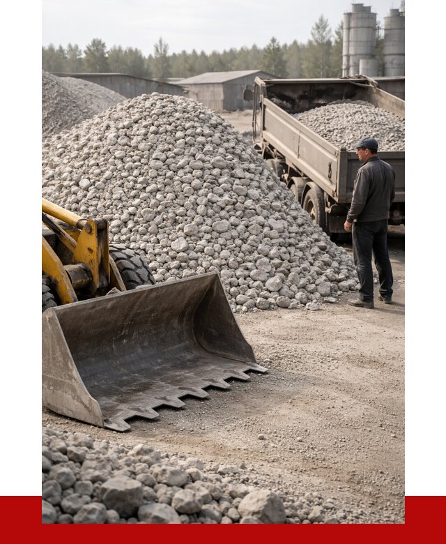 Известняковый щебень фракция 40-70 в Белгороде от 4363 р. | ПРОНЕРУДБлг