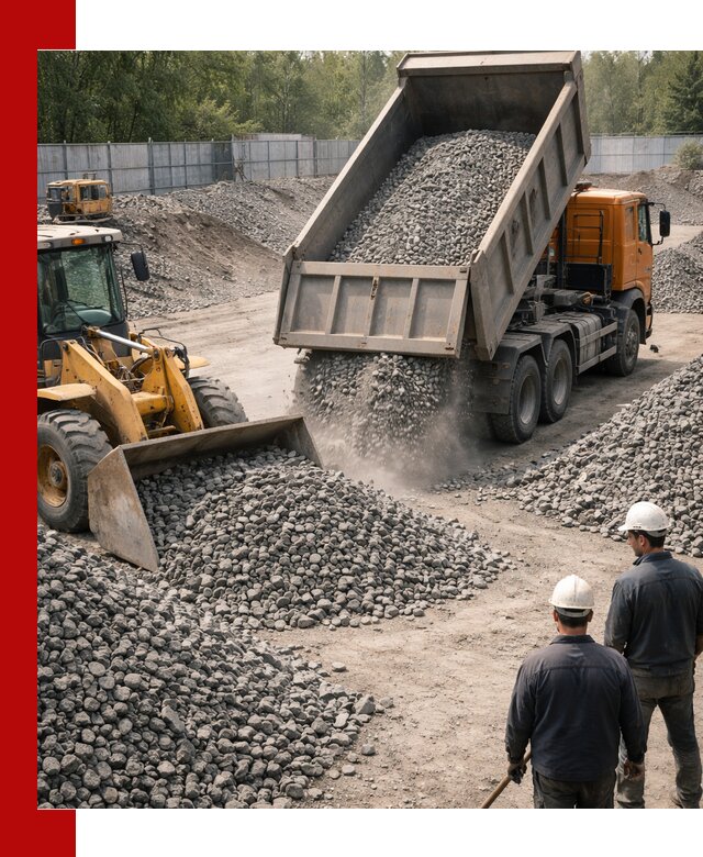 Шлаковый щебень фракция 20-40 доставка и продажа в Белгороде