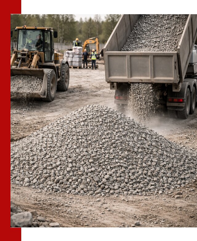 Вторичный щебень фракции 5-20 в Белгороде — доставка и продажа крупнотоннажно