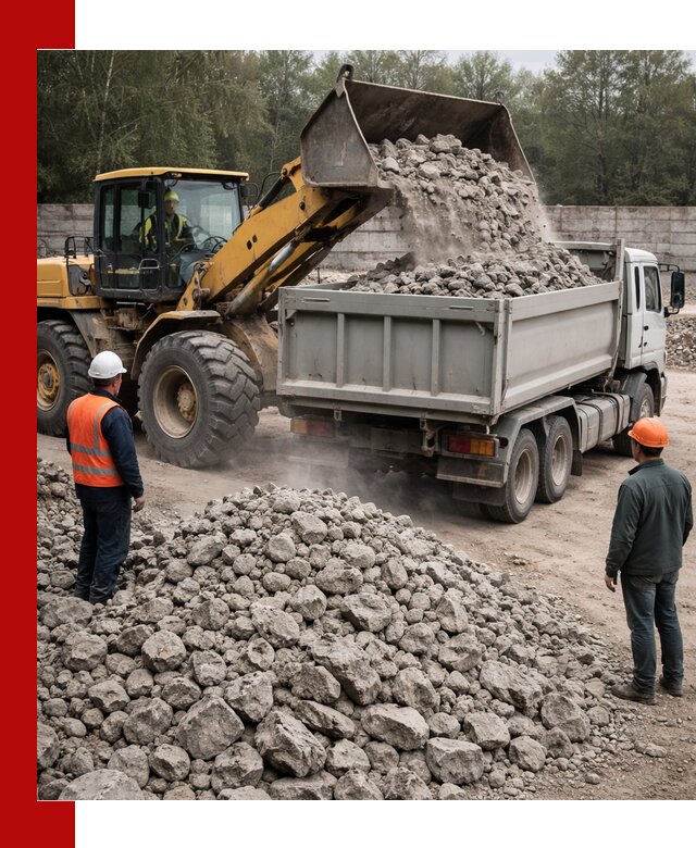 Вторичный щебень фракция 70–150 в Белгороде с доставкой