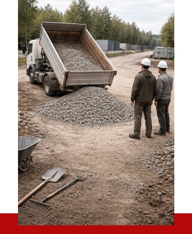 Бетонный щебень фракция 5-20 в Белгороде от 3324 р., ПРОНЕРУДБлг