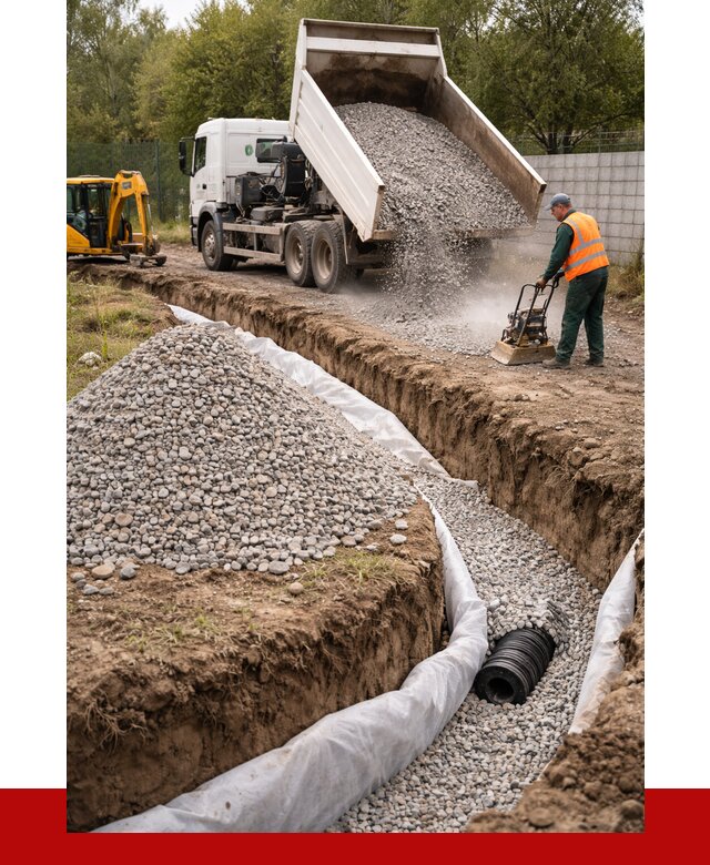 Щебень для дренажа в Белгороде от 1922 р., ПРОНЕРУДБлг доставка