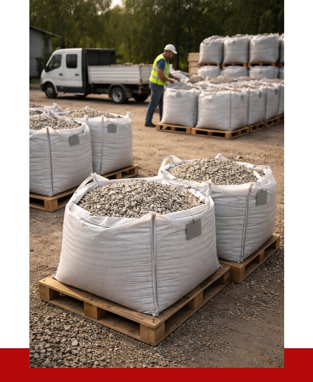 Щебень в мешках с доставкой в Белгороде от 4363 р. | ПРОНЕРУДБлг