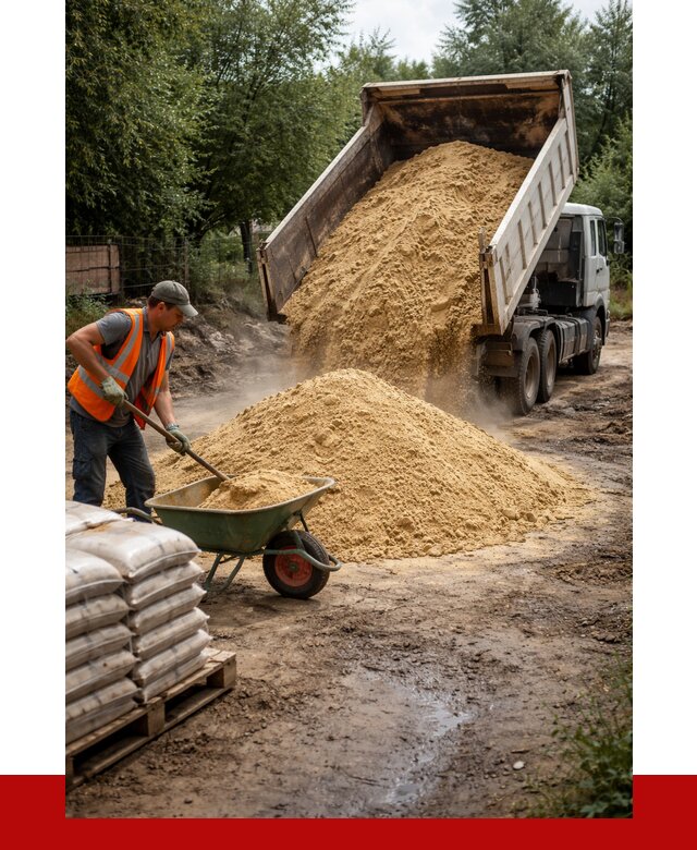 Купить песок с доставкой в Белгороде от 1870 р. | ПРОНЕРУДБлг