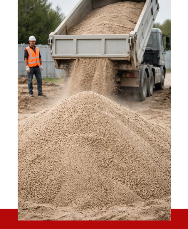 Купить сеяный песок с доставкой в Белгороде от 2285 р ПРОНЕРУДБлг