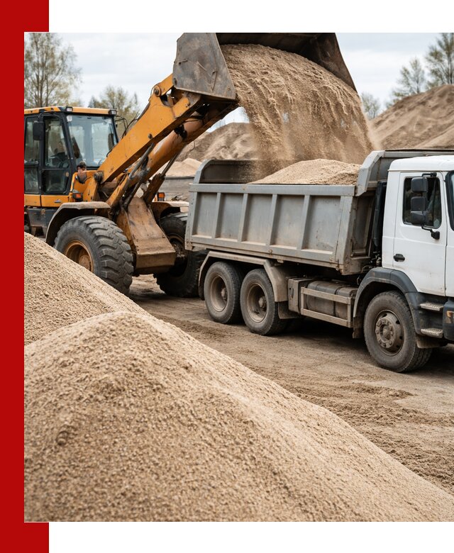 Доставка сеяного песка в Белгороде оптом и в розницу