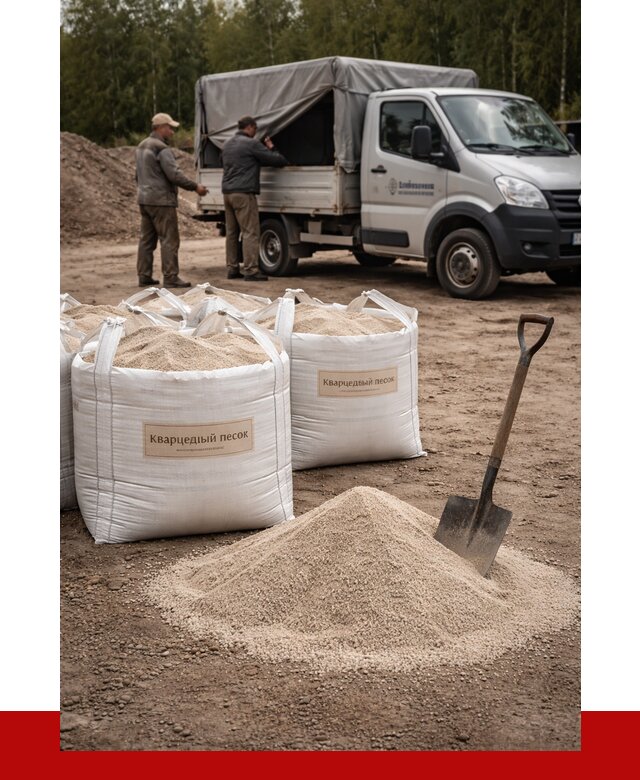 Кварцевый песок для пескоструя в Белгороде от 4674 р. | ПРОНЕРУДБлг