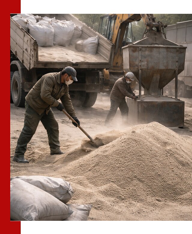 Кварцевый песок для пескоструя в Белгороде — доставка и качество