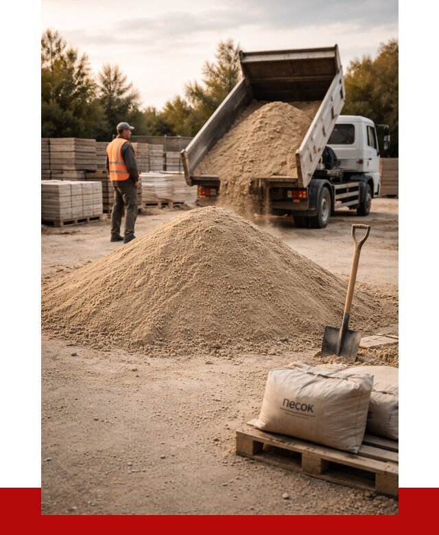 Купить сухой песок в Белгороде с доставкой от 2493 р. | ПРОНЕРУДБлг
