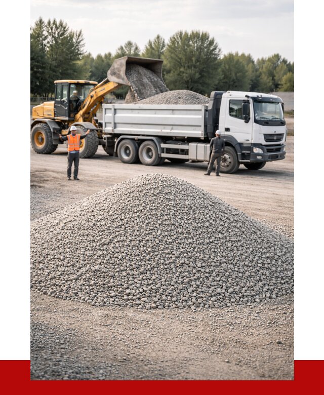 Купить мытый гравий в Белгороде от 3635 р, доставка ПРОНЕРУДБлг