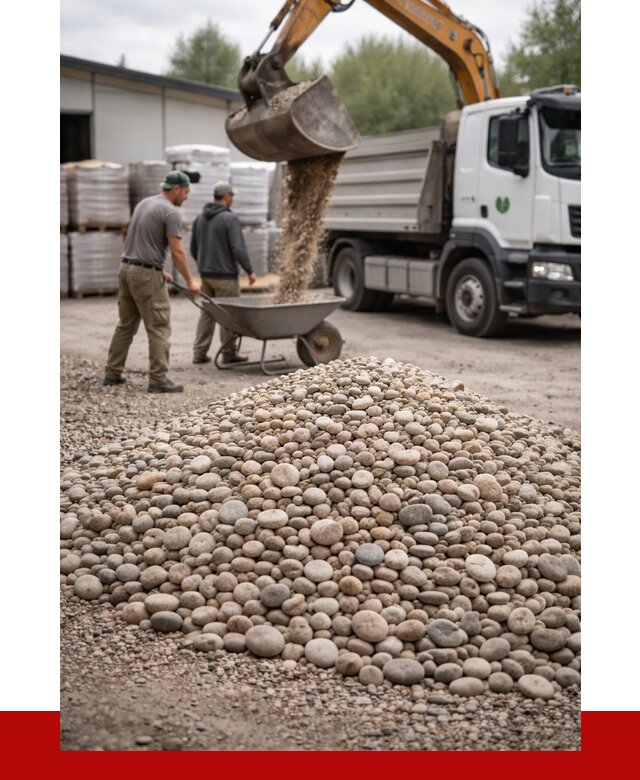 Галька декоративная в Белгороде от 3324 р. за куб | ПРОНЕРУДБлг