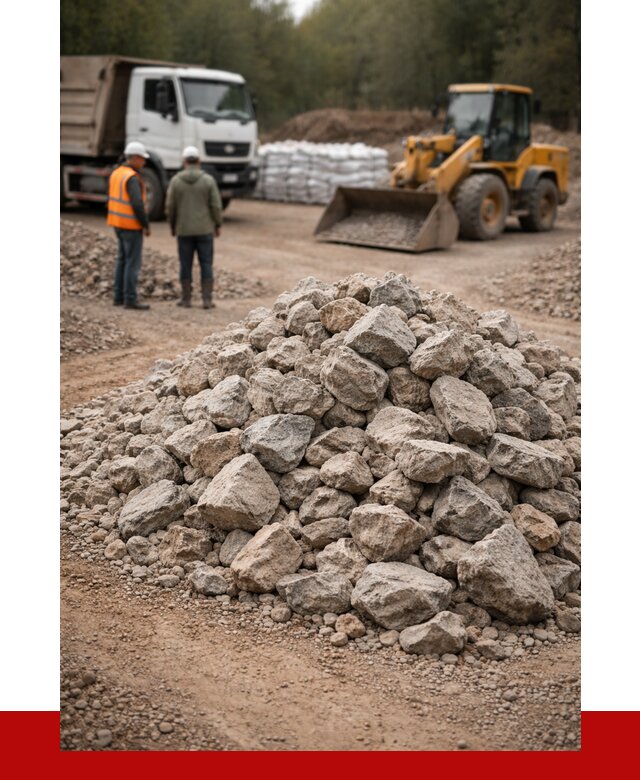 Купить бутовый камень с доставкой в Белгороде от 2389 р. | ПРОНЕРУДБлг