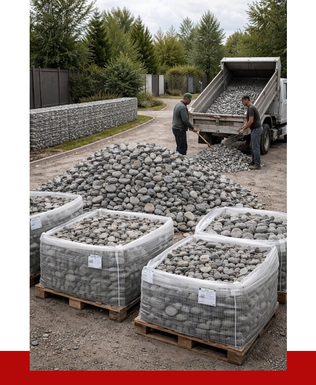 Камень для габионов в Белгороде от 4363 р. за куб | ПРОНЕРУДБлг