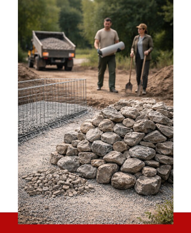 Камень для габионов фракция 100-200 в Белгороде от 4986 р. | ПРОНЕРУДБлг