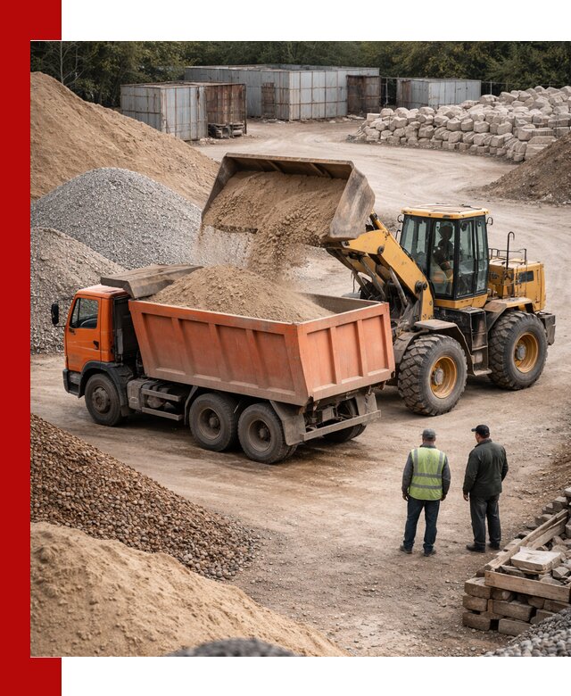 Доставка сыпучих смесей и смесей для стройки в Белгороде