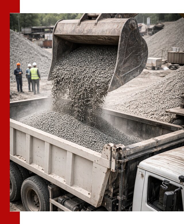 Отсев и крошка для строительства и дорожных работ в Белгороде