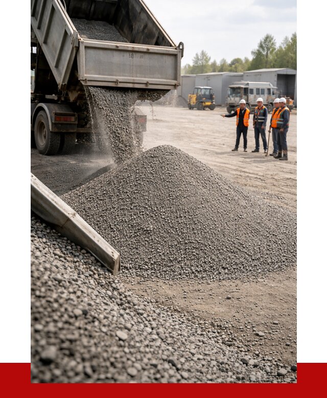 Гравийный отсев 0-5 в Белгороде от 1246 р. с доставкой | ПРОНЕРУДБлг