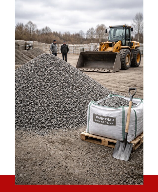 Купить гранитную крошку в Белгороде от 4986 р. с доставкой | ПРОНЕРУДБлг
