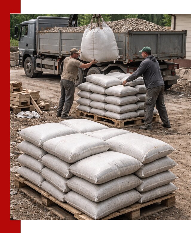 Керамзит в мешках с доставкой в Белгороде от компании-поставщика