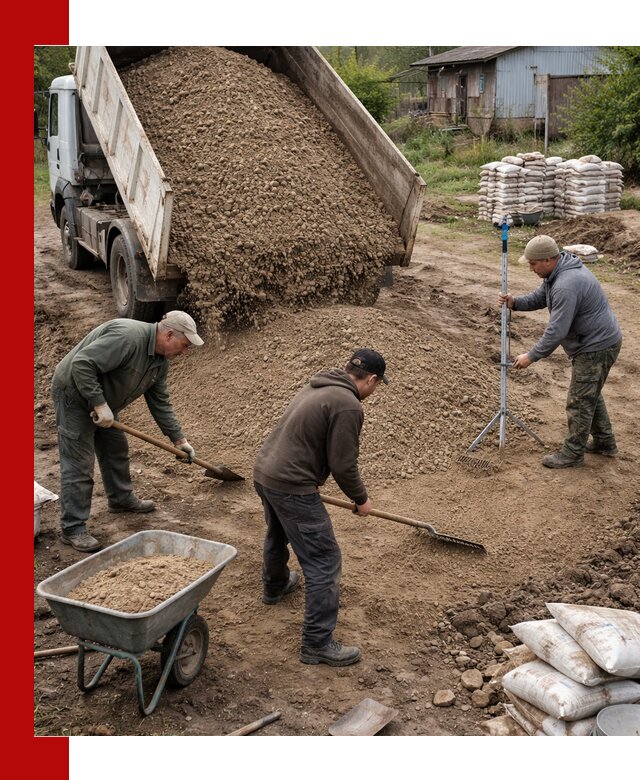 Керамзитовый песок с доставкой в Белгороде оптом и в розницу