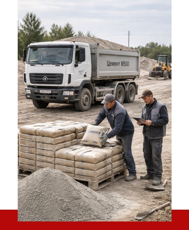 Купить цемент м500 с доставкой в Белгороде от 5401 р. | ПРОНЕРУДБлг