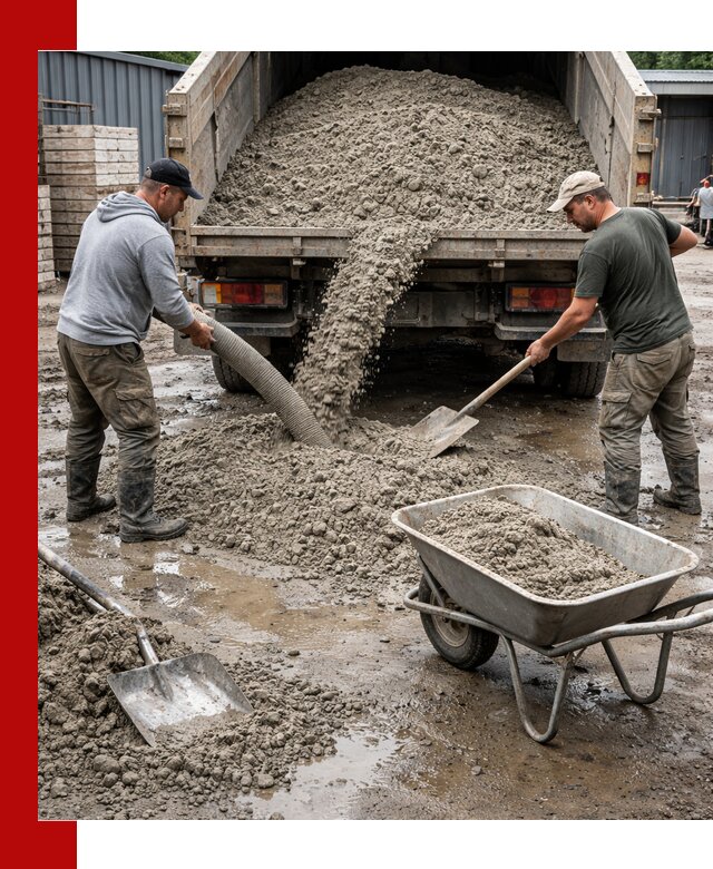 Цементно-песчаная смесь М150 доставка в Белгороде