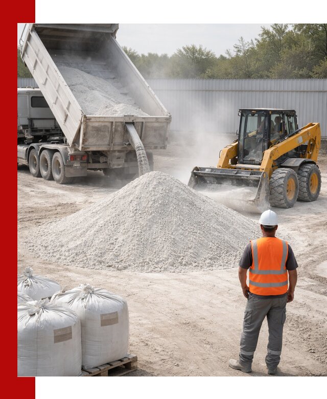 Доставка и продажа известняковой муки в Белгороде