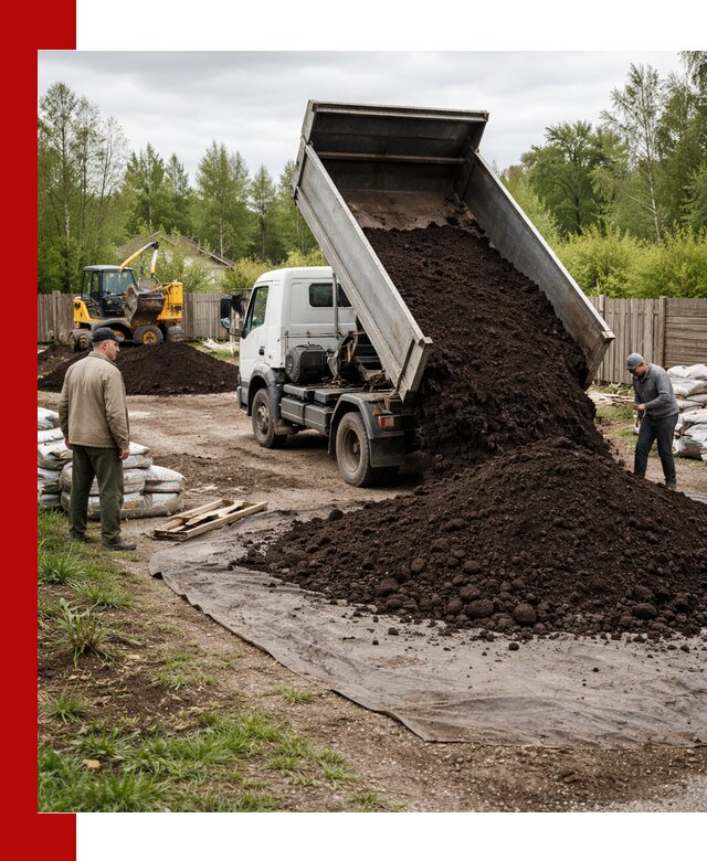 Доставка качественного почвогрунта в Белгороде оптом и в розницу