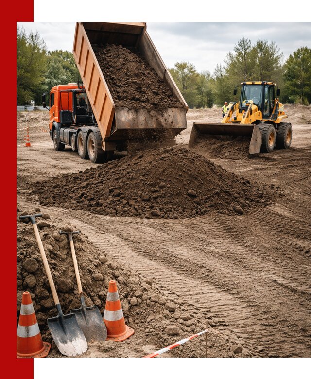 Поставка и доставка планировочного грунта в Белгороде