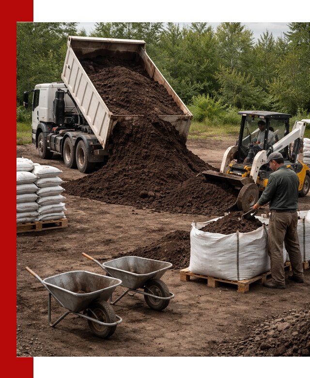 Доставка и продажа торфогрунта в Белгороде оптом и в розницу