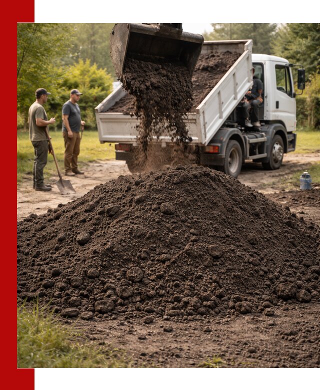 Доставка и продажа чернозема в Белгороде оптом и в розницу