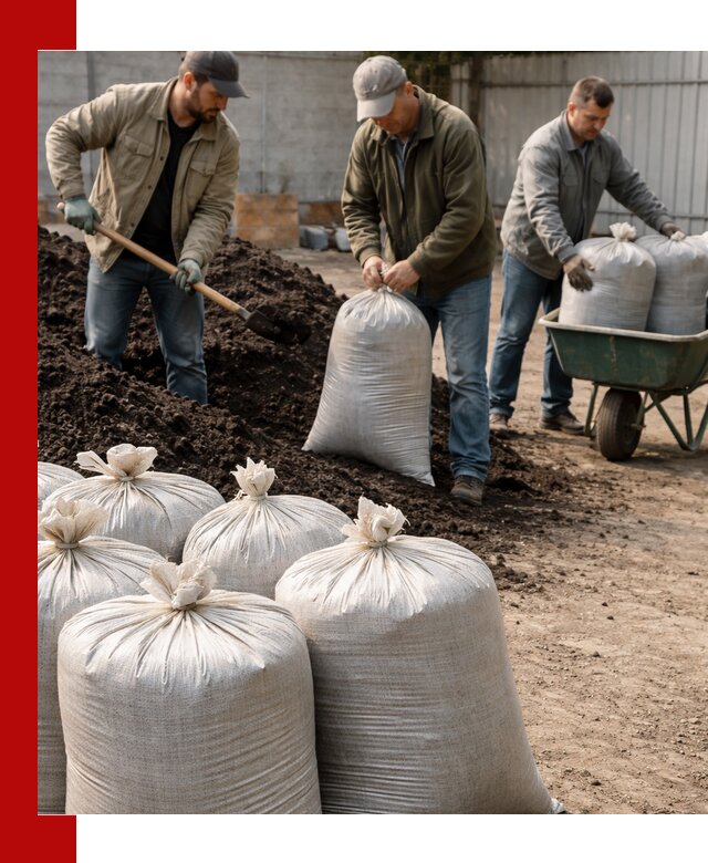 Купить чернозем в мешках с доставкой в Белгороде