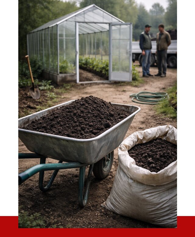 Чернозем для теплицы в Белгороде с доставкой от 1558 р. | ПРОНЕРУДБлг