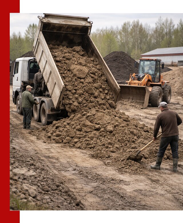 Доставка глин и суглинков в Белгороде оптом и вкрай