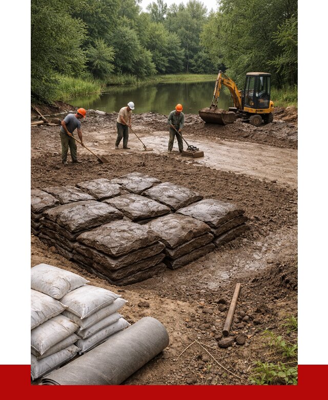 Купить глину для пруда в Белгороде от 4674 р. с доставкой | ПРОНЕРУДБлг