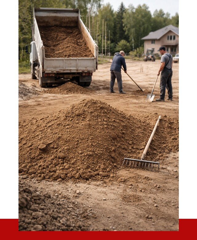 Суглинок для планировки в Белгороде с доставкой от 4363 р. | ПРОНЕРУДБлг