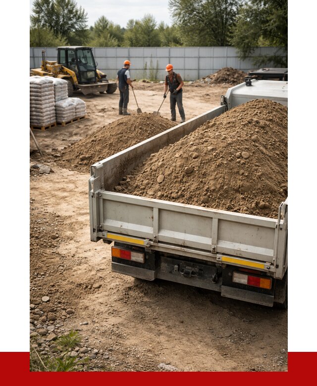 Супесь с доставкой в Белгороде от 2545 р. за куб | ПРОНЕРУДБлг
