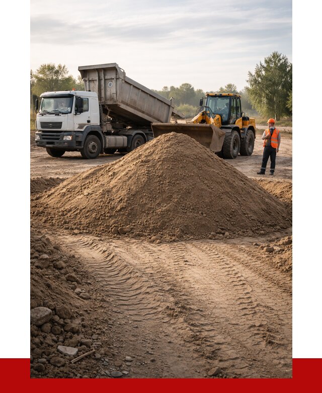 Купить песчаный грунт с доставкой в Белгороде от 4363 р. | ПРОНЕРУДБлг