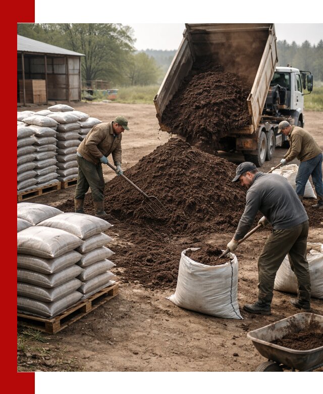 Доставка компоста оптом и в розницу в Белгороде