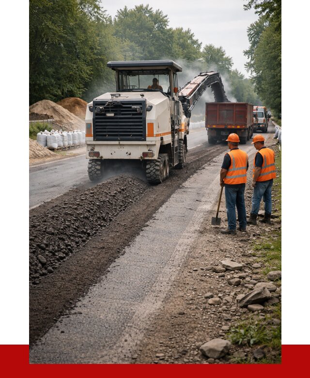 Фрезерованный асфальт в Белгороде от 2285 р./куб. | ПРОНЕРУДБлг